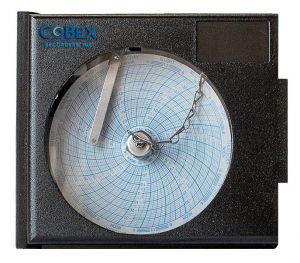CoBex Recorders 5016-A-7 4-inch Circular Chart Temperature Recorder
